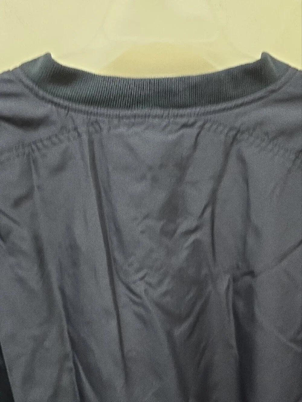 Stone Hill Navy V-Neck Pullover Windbreaker / Golf Sweatshirt - Size L